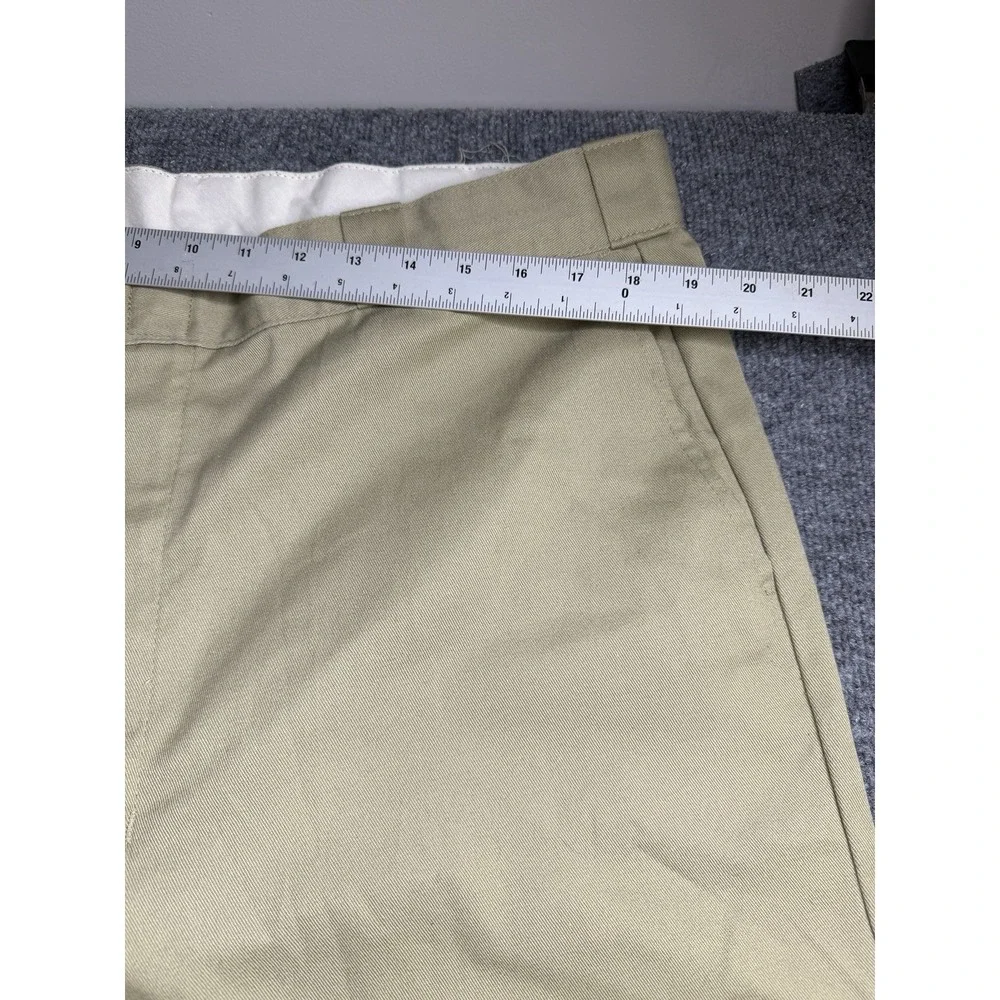 Dickies Men's Original Fit Work Pants Khaki 40x32 Brown